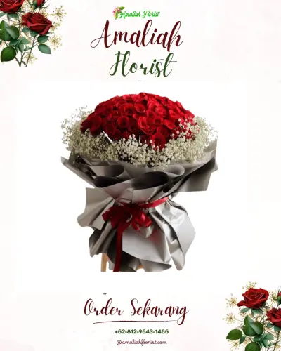 Buket Bunga di Pasar Rebo